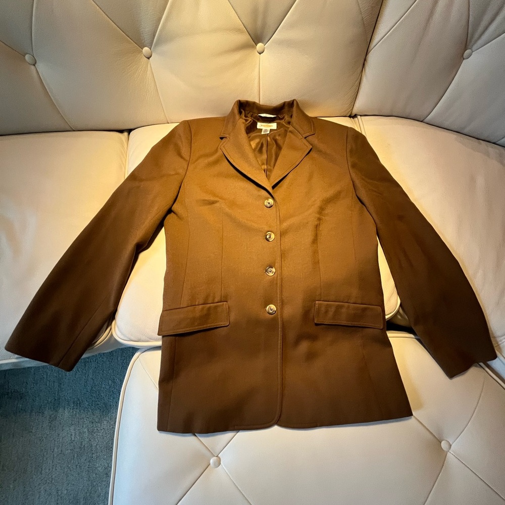 Talbots Classic Brown Blazer
